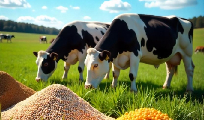 Boosting Dairy Production: The Role of By-Products and Processed Feeds